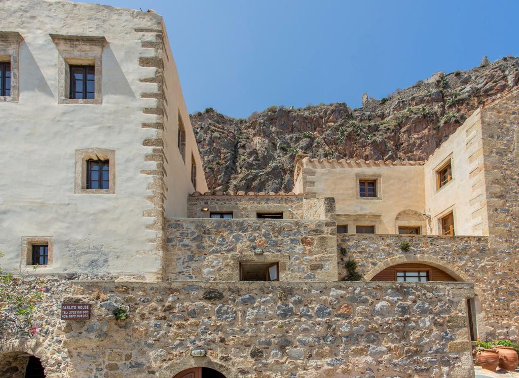 Pablito House Apartment Monemvasia Luaran gambar