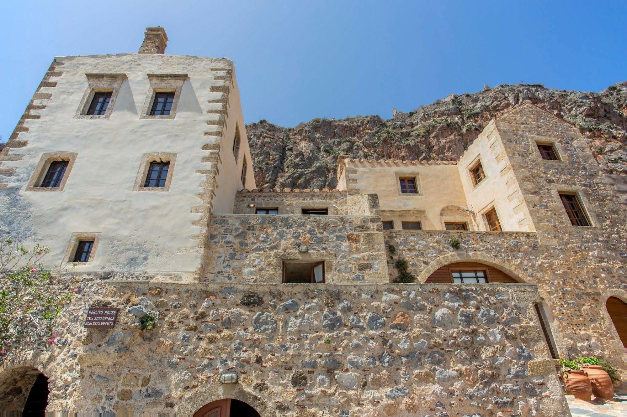 Pablito House Apartment Monemvasia Luaran gambar